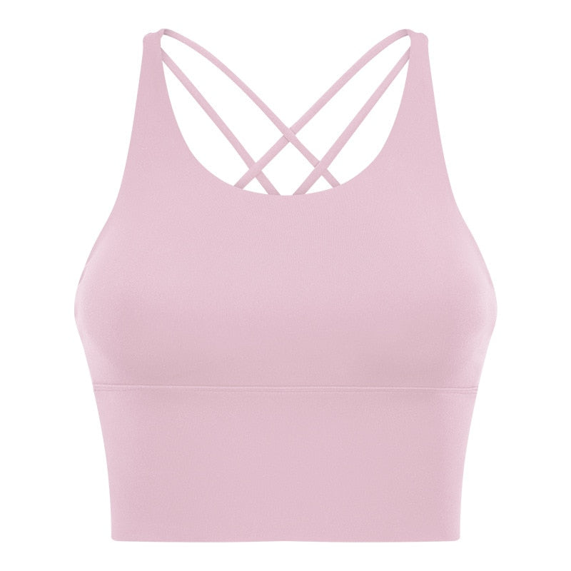 SHINBENE Gym Running Crop Tops Women