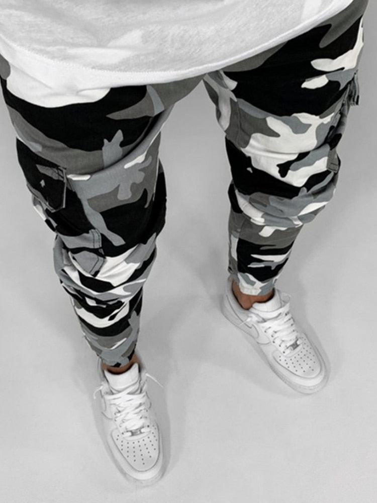 Men Camouflage Military Joggers Pants