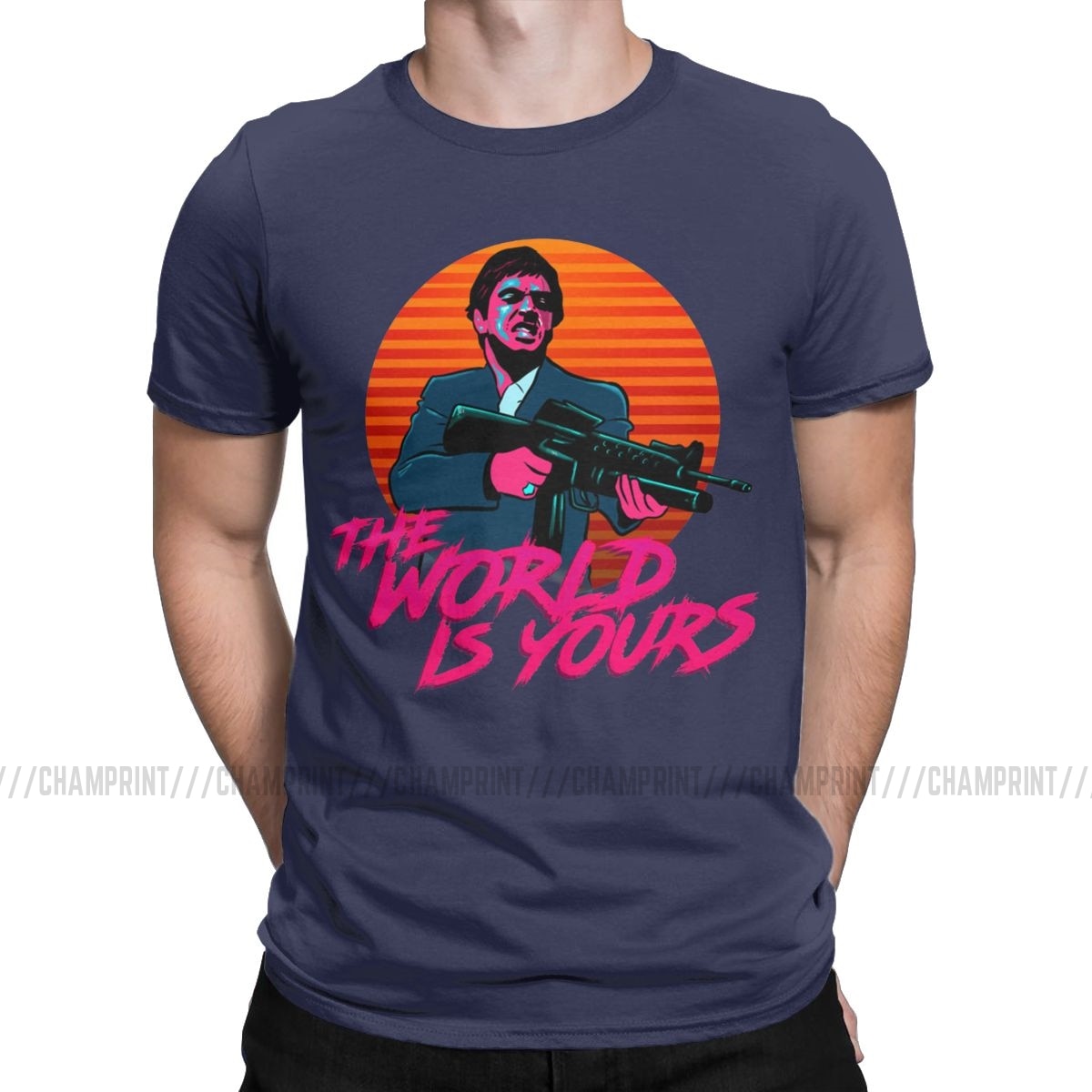 Mens Scarface Movie Themed Tee Shirt