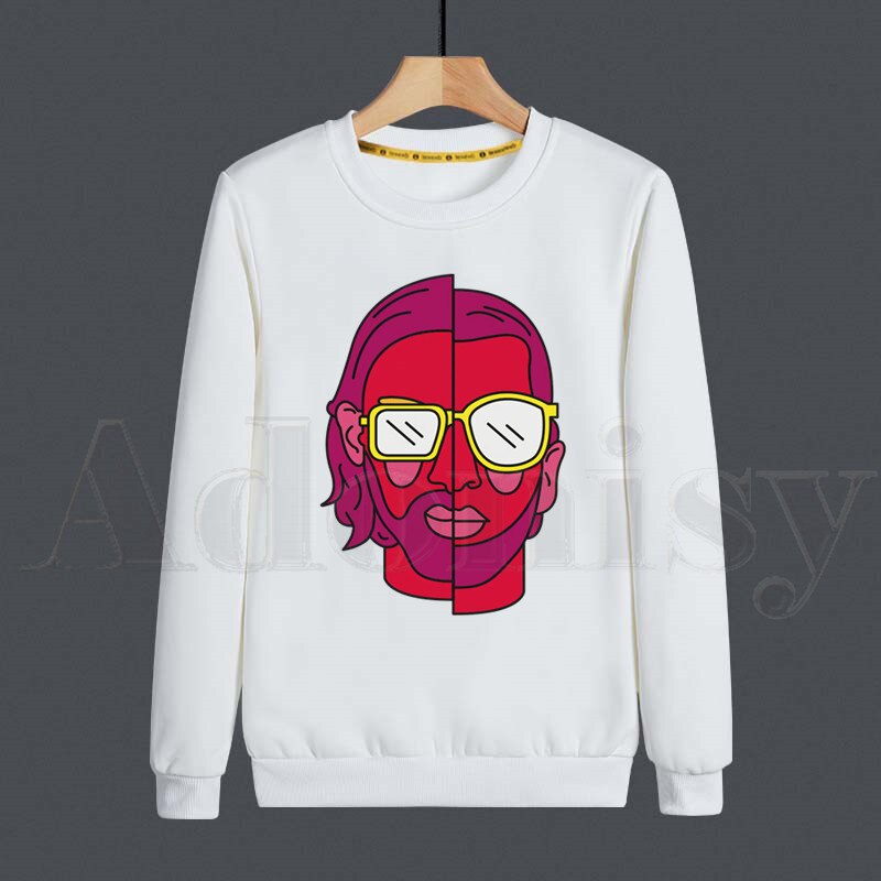 Mens Rap Le Monde Chico PNL Print Casual Sweatshirts