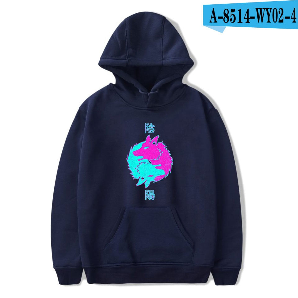 Men's Vaporwave Aesthetics Graphic Hoodie