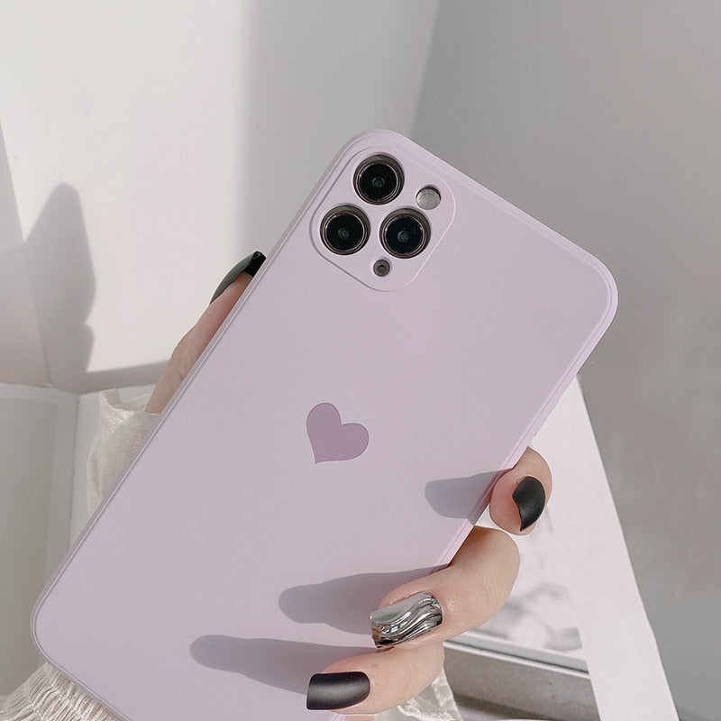 Heart phone case for iphone