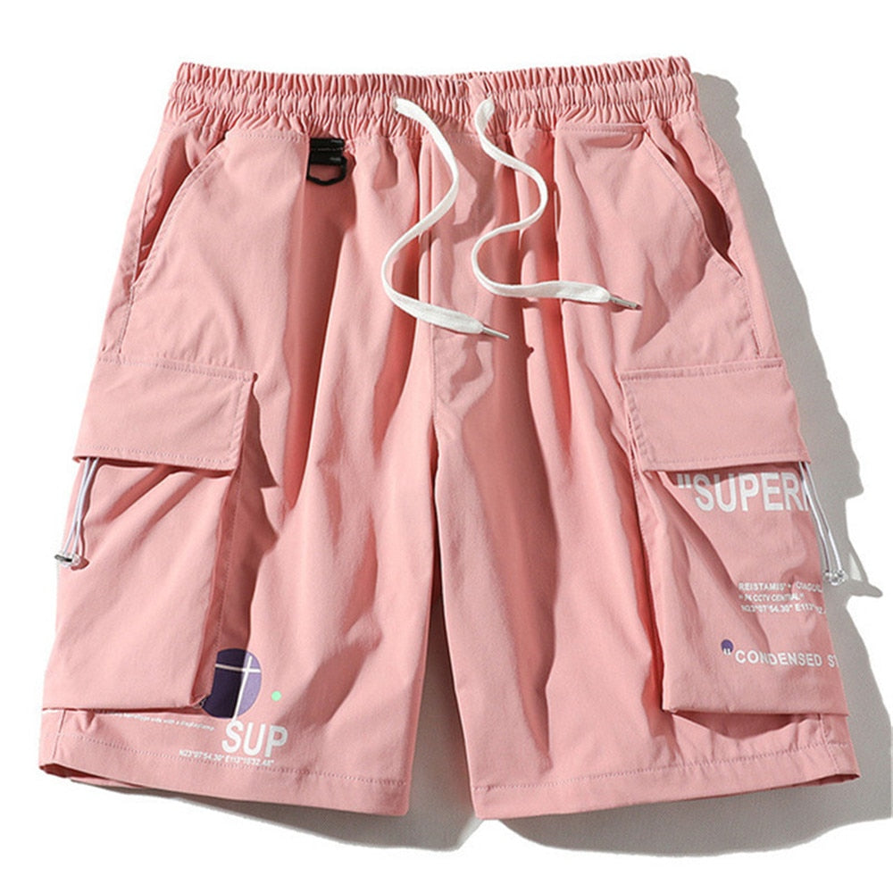 FOJAGANTO Men Summer Cargo Shorts T