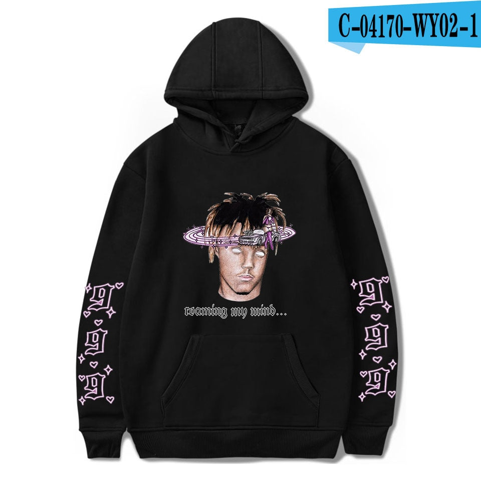 Unisex Juice WRLD Hooded Sweatshirts Hip Hop Fashion