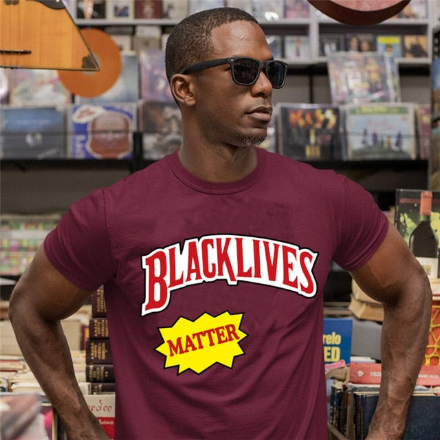 Unisex HJN Black Lives Matter Slogan T-Shirt Aesthetic