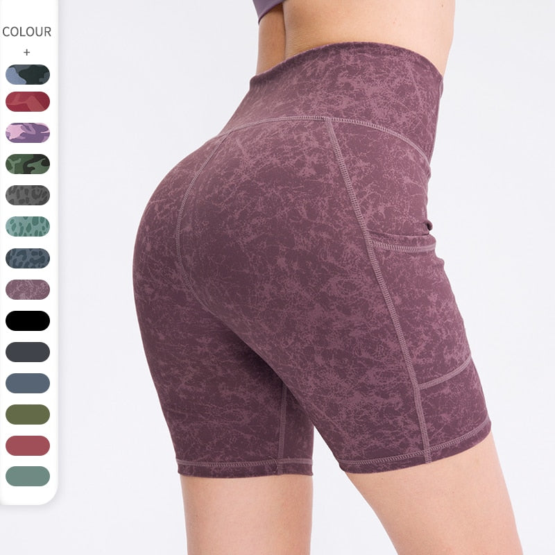 Women's Yoga Shorts with Pocket