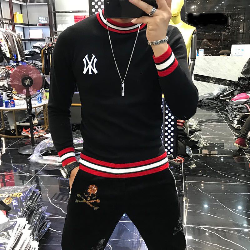 Men Supzoom New Arrival Top Fashion O-neck Pullovers