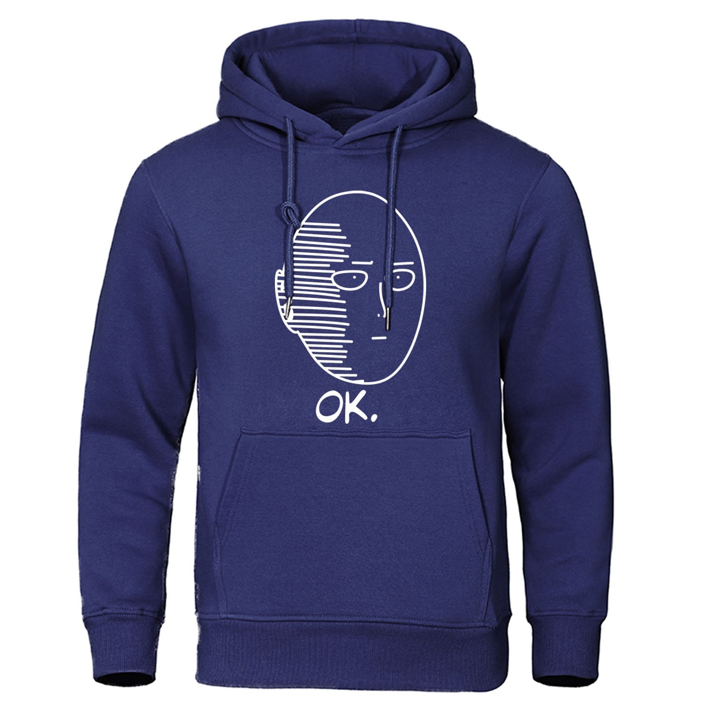 Mens Casual Hooded Sweatshirt One Punch Man Hoodie