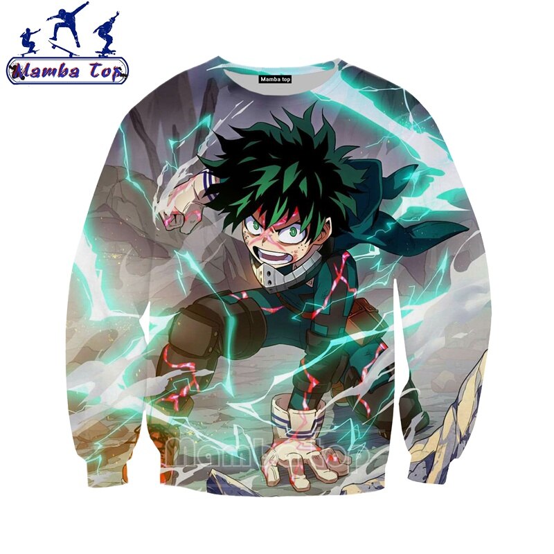 Men's Anime My Hero Academia Sweatshirt