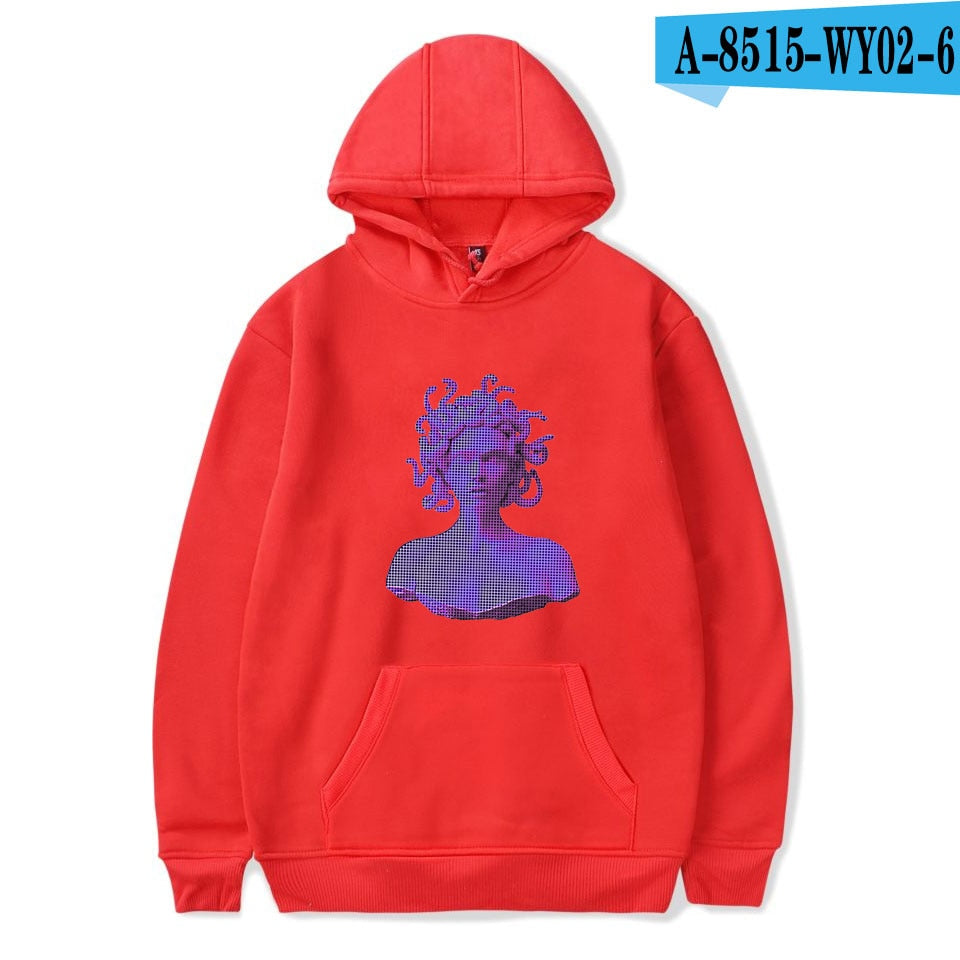 Men's Vaporwave Aesthetics Graphic Hoodie