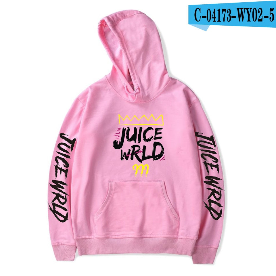 Unisex Juice WRLD Hooded Sweatshirts Hip Hop Fashion