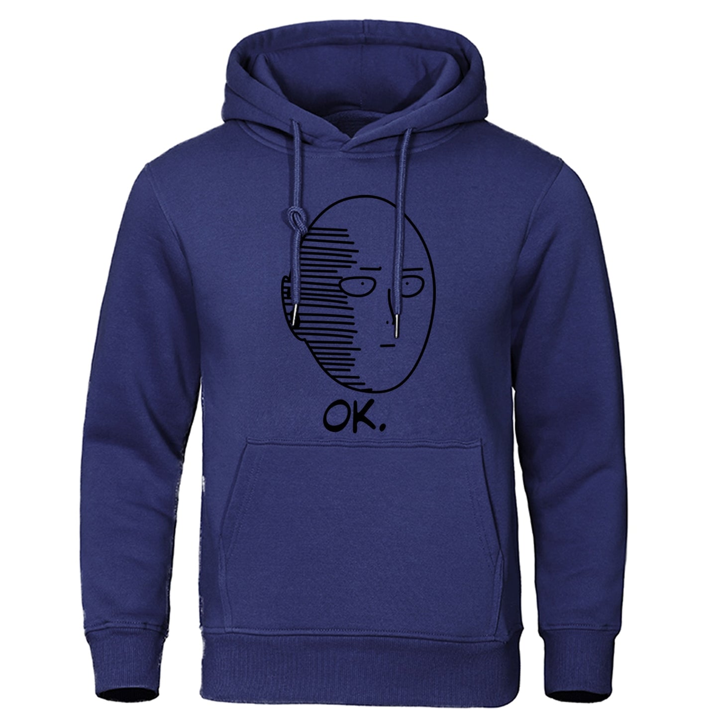 Mens Casual Hooded Sweatshirt One Punch Man Hoodie