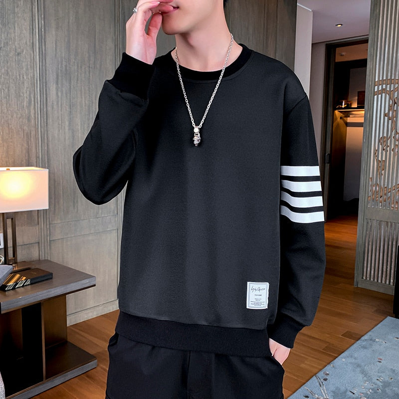 Men Sweatshirt Long Sleeve Clothe Korean Style