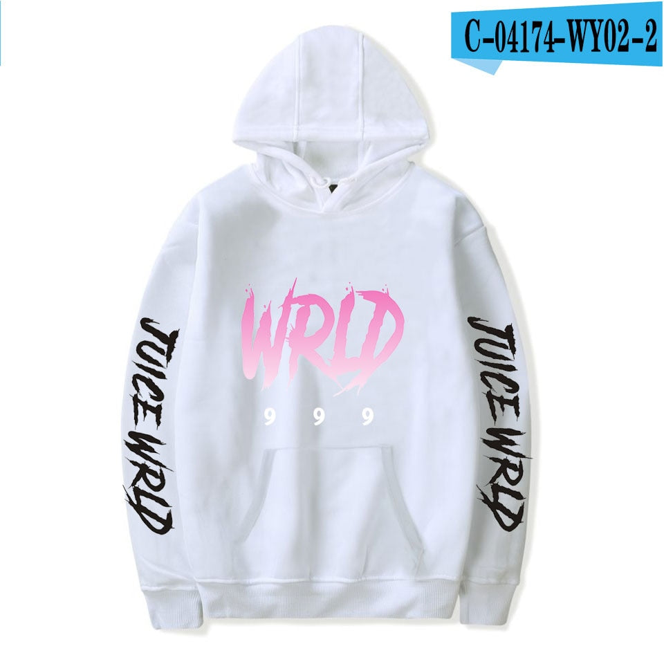 Unisex Juice WRLD Hooded Sweatshirts Hip Hop Fashion