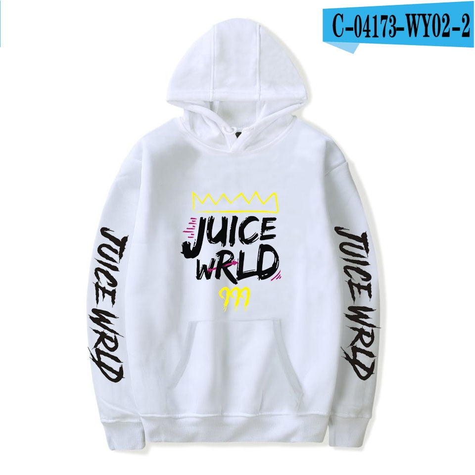 Unisex Juice WRLD Hooded Sweatshirts Hip Hop Fashion