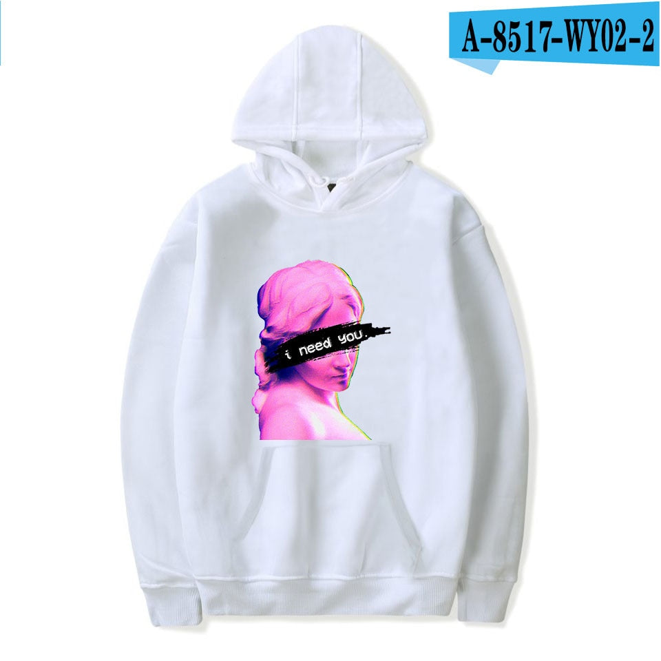 Men's Vaporwave Aesthetics Graphic Hoodie