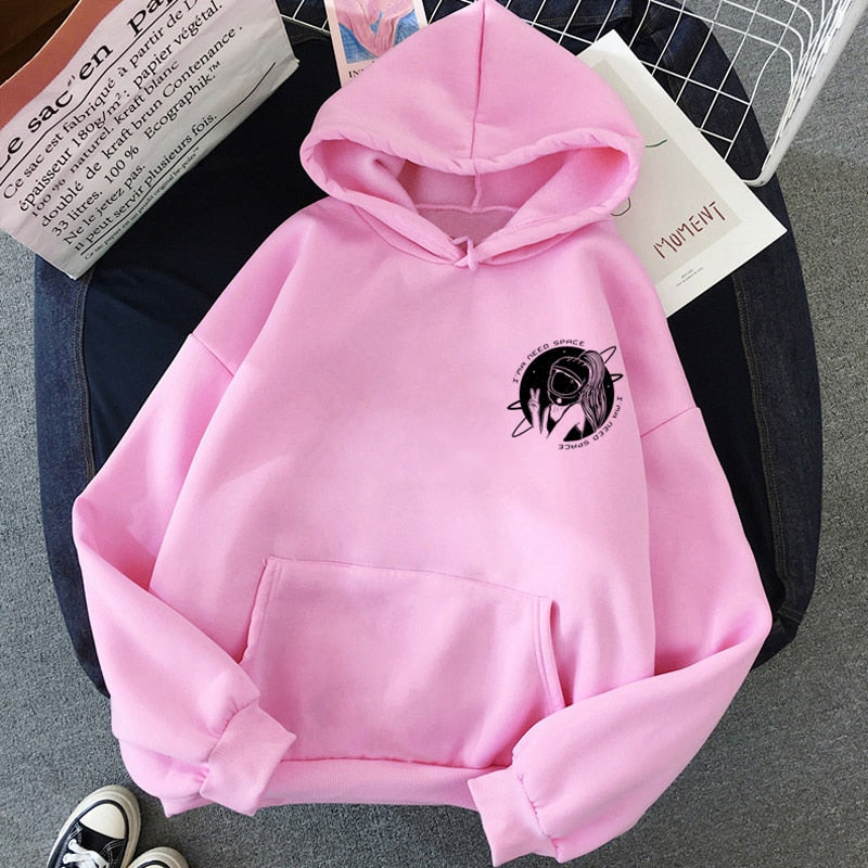 Women's Ariana Grande Thank You Next Harajuku Graphic Hoodie W