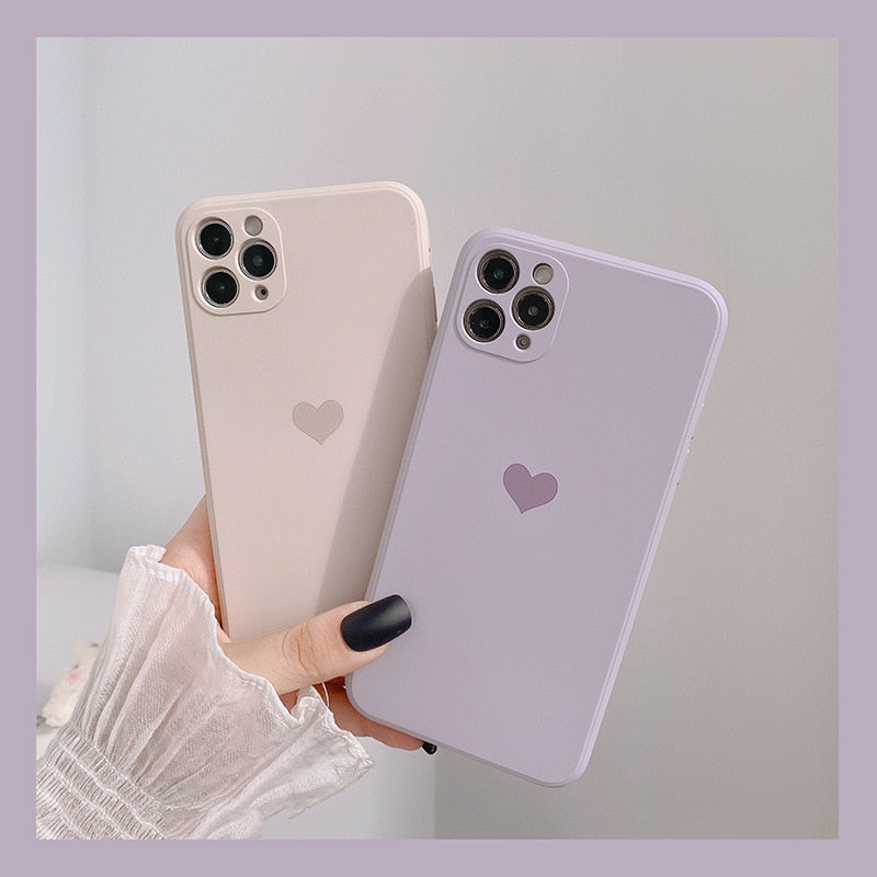 Heart phone case for iphone