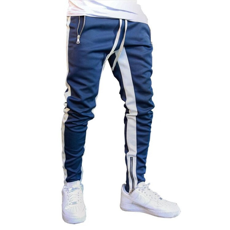 Men Running Pants With Zipper