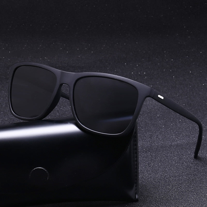 Men/Women Polarized Square Mirror Driving Sun Glasses