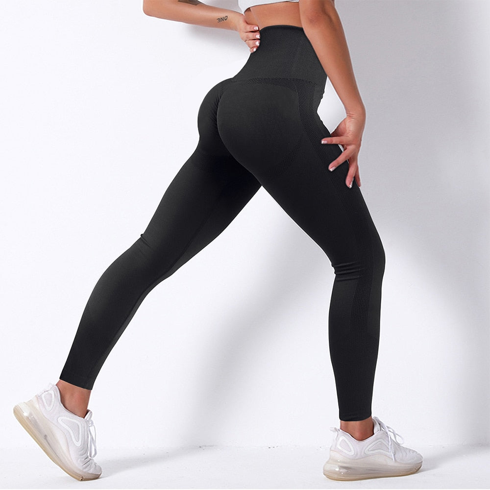 RUUHEE Womens High Waist Seamless Leggings