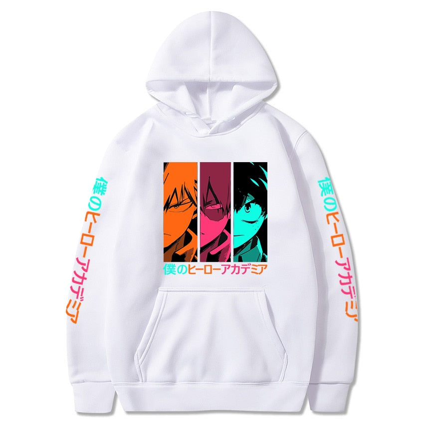 Harakuju My Hero Academia Printed Hooded Sweatshirt