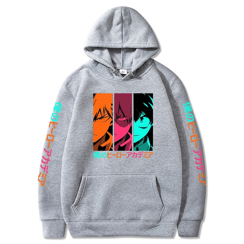 Harakuju My Hero Academia Printed Hooded Sweatshirt