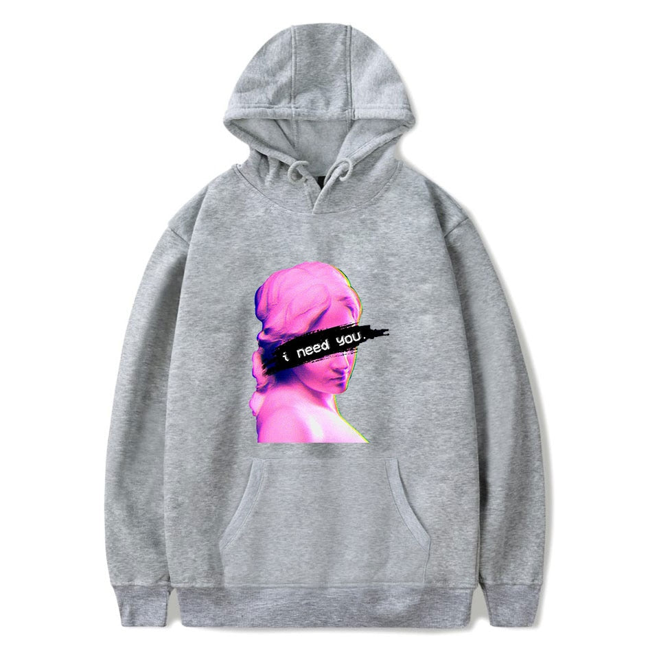 Men's Vaporwave Aesthetics Graphic Hoodie