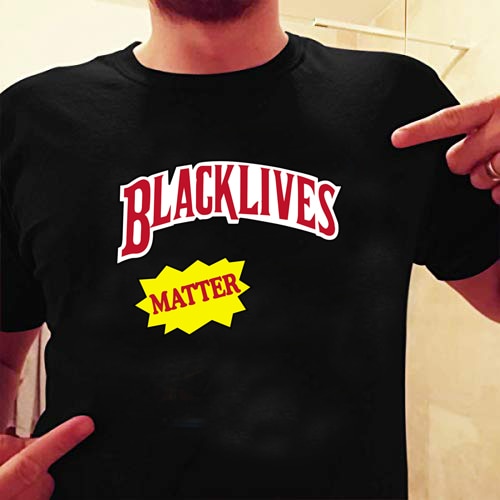 Unisex HJN Black Lives Matter Slogan T-Shirt Aesthetic