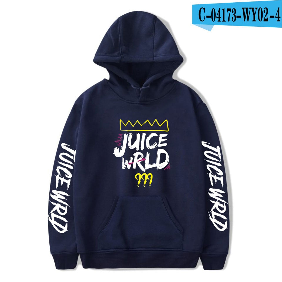 Unisex Juice WRLD Hooded Sweatshirts Hip Hop Fashion