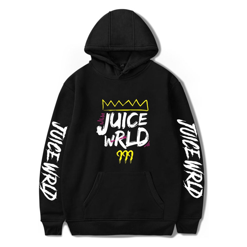 Unisex Juice WRLD Hooded Sweatshirts Hip Hop Fashion