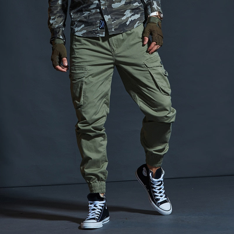 High Quality Khaki Casual Pants Men