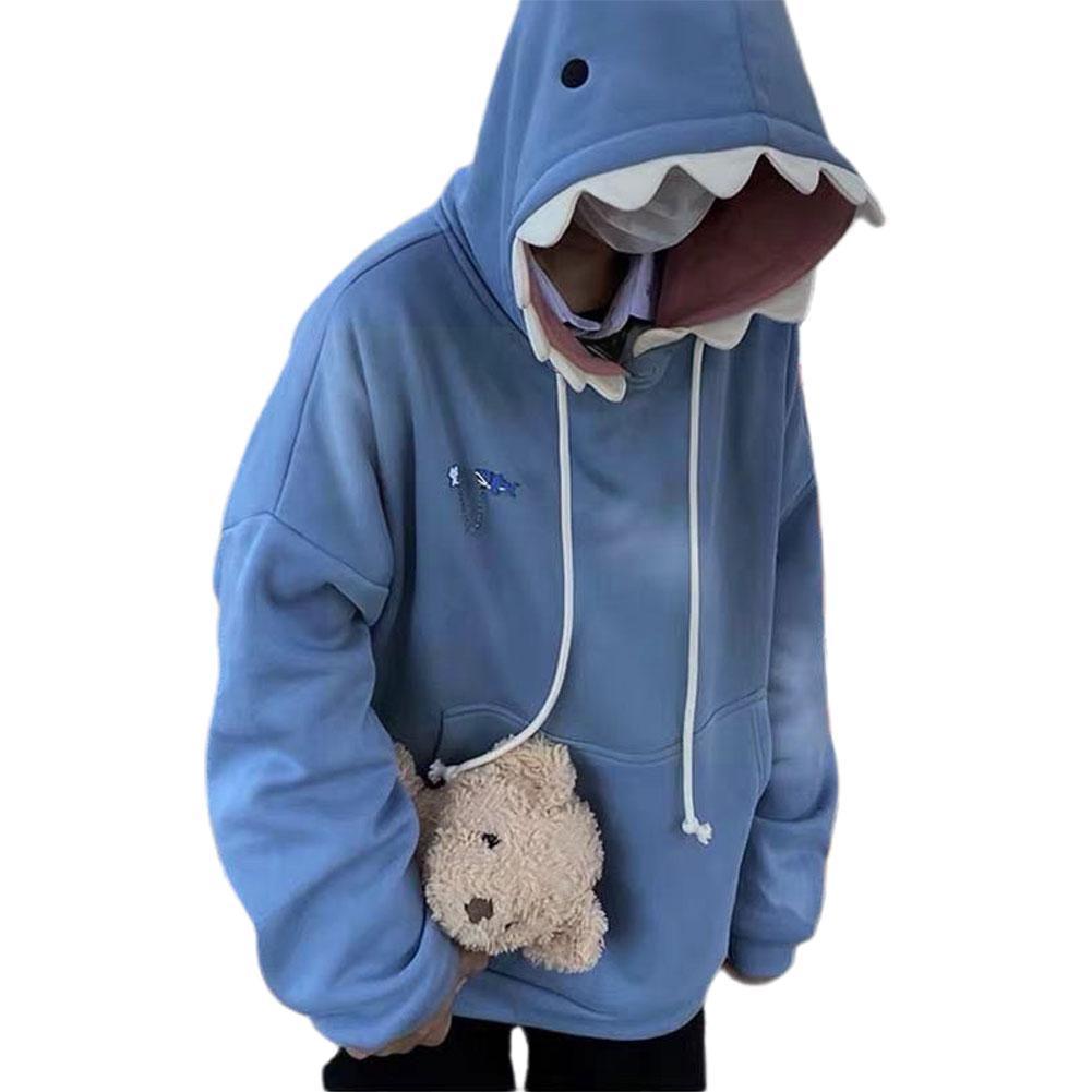 Womens Shark Kawaii Sweatshirt