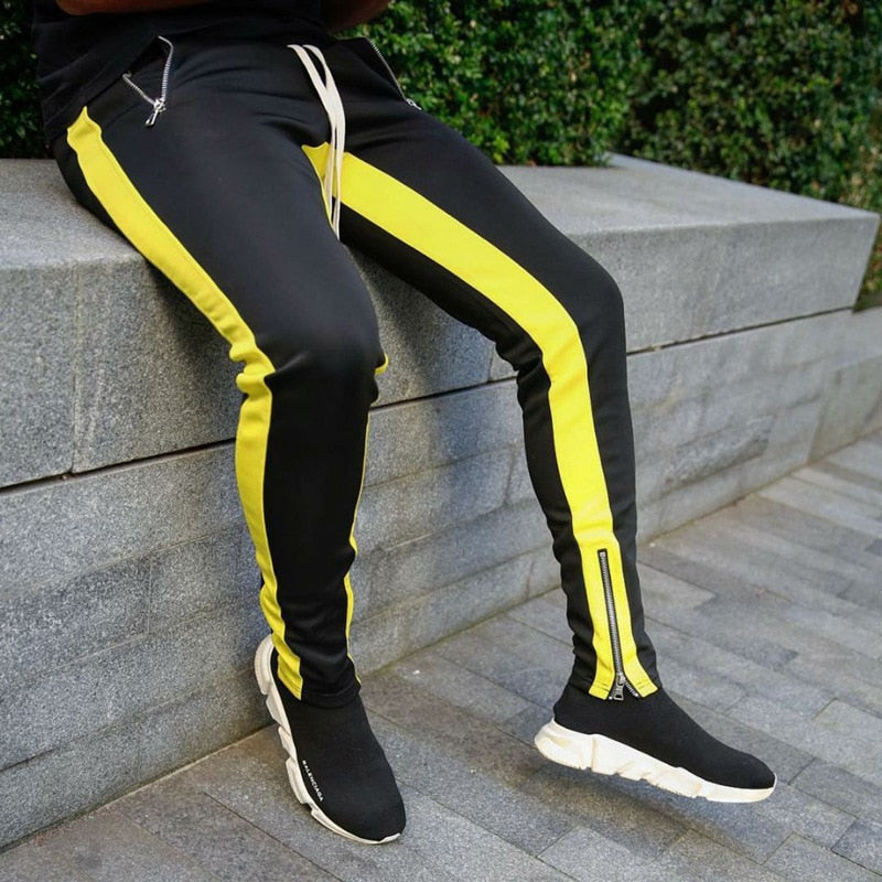 Men Casual Pants Sportswear Tracksuit Bottoms