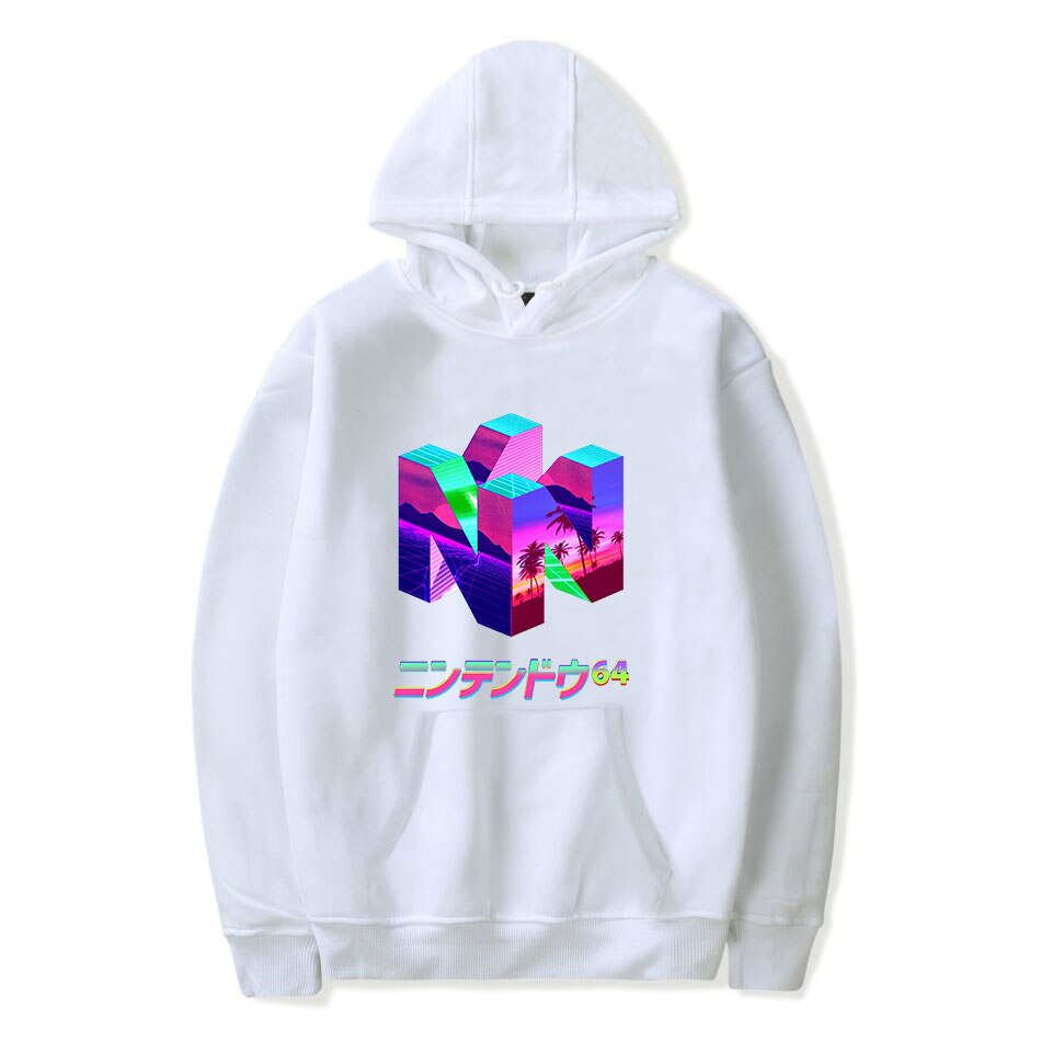 Men's Vaporwave Aesthetics Graphic Hoodie