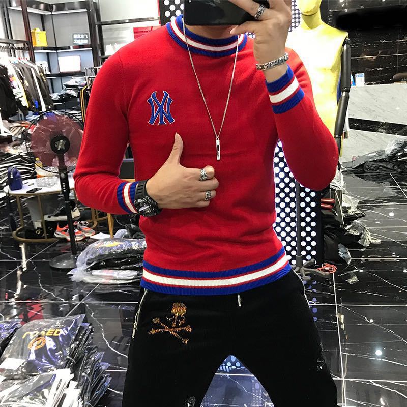 Men Supzoom New Arrival Top Fashion O-neck Pullovers