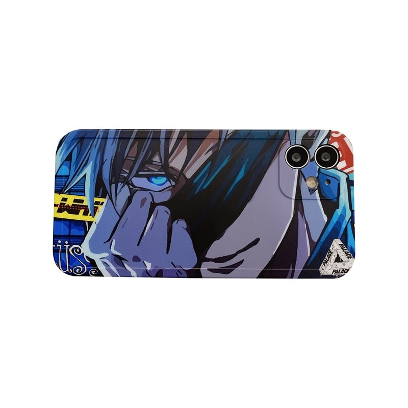 Anime Jujutsu Kaisen Yuji Itadori Fushiguro Megumi Phone Case For IPhone