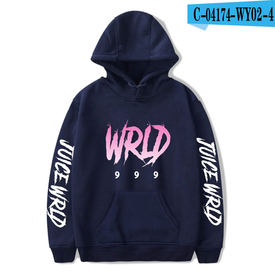 Unisex Juice WRLD Hooded Sweatshirts Hip Hop Fashion