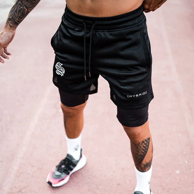 Men Training 2piece Basketball Running Fitness Pants