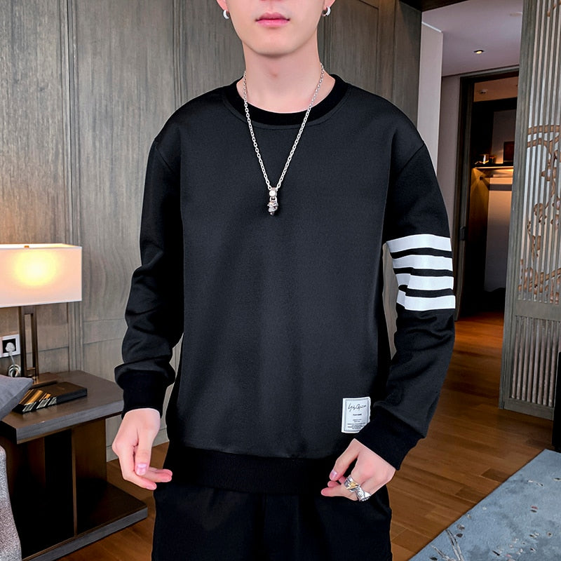 Men Sweatshirt Long Sleeve Clothe Korean Style