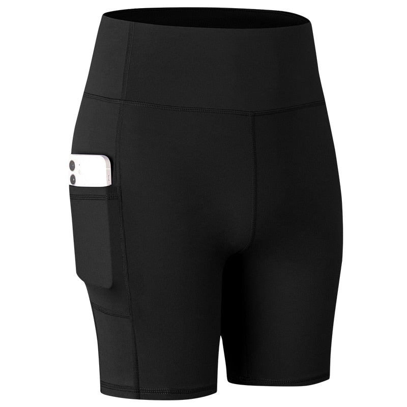 Women's Yoga Shorts with Pocket