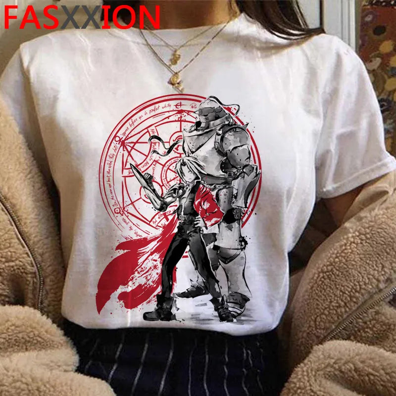 Womens Full metal Alchemist Graphic Tees