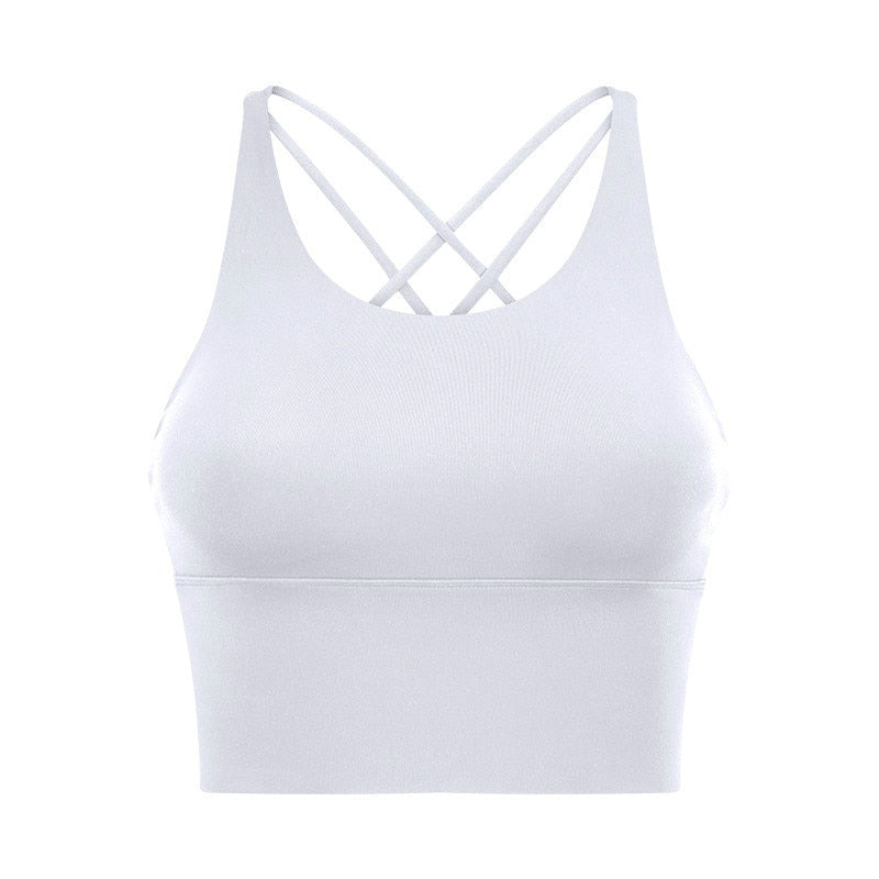 SHINBENE Gym Running Crop Tops Women