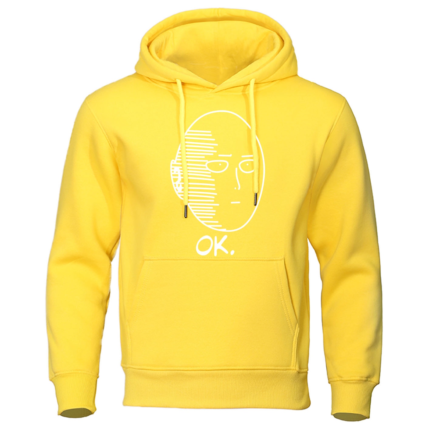 Mens Casual Hooded Sweatshirt One Punch Man Hoodie