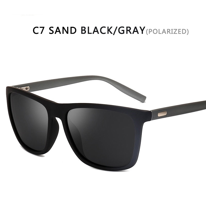 Men/Women Polarized Square Mirror Driving Sun Glasses