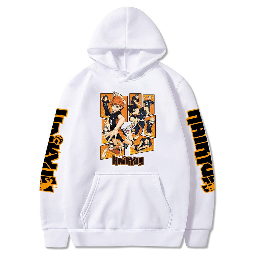 Mens Haikyuu Anime Hoodie