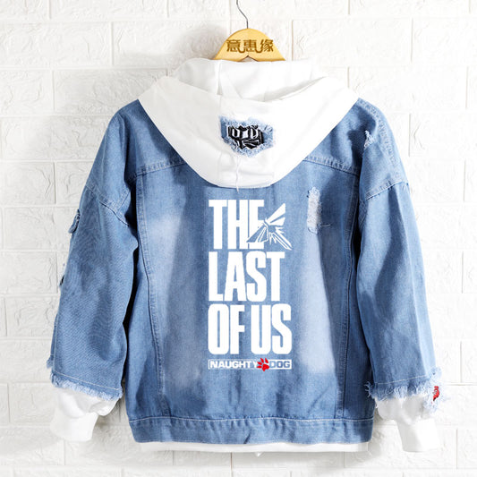 Men's The Last of Us Demin Jacket and hoodie top