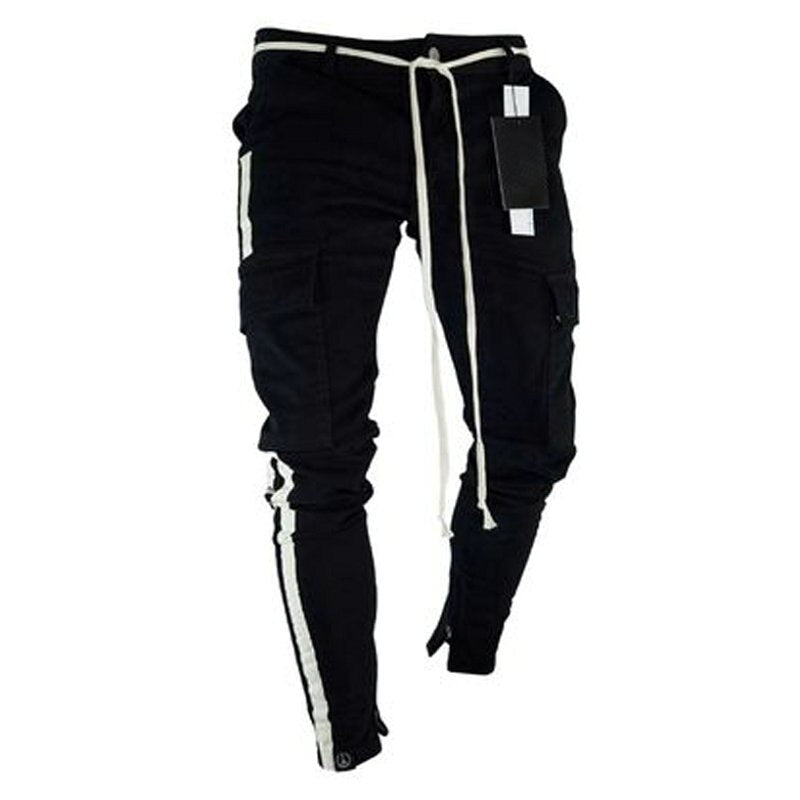 Men's Camouflage Casual Slim Fit Multi-pocket Jogger Pants