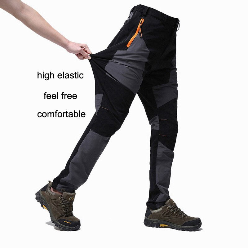 Mens Stretch Waterproof Cargos Work Pants