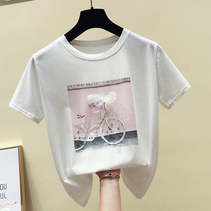 Female Summer Casual Harajuku T Shirt